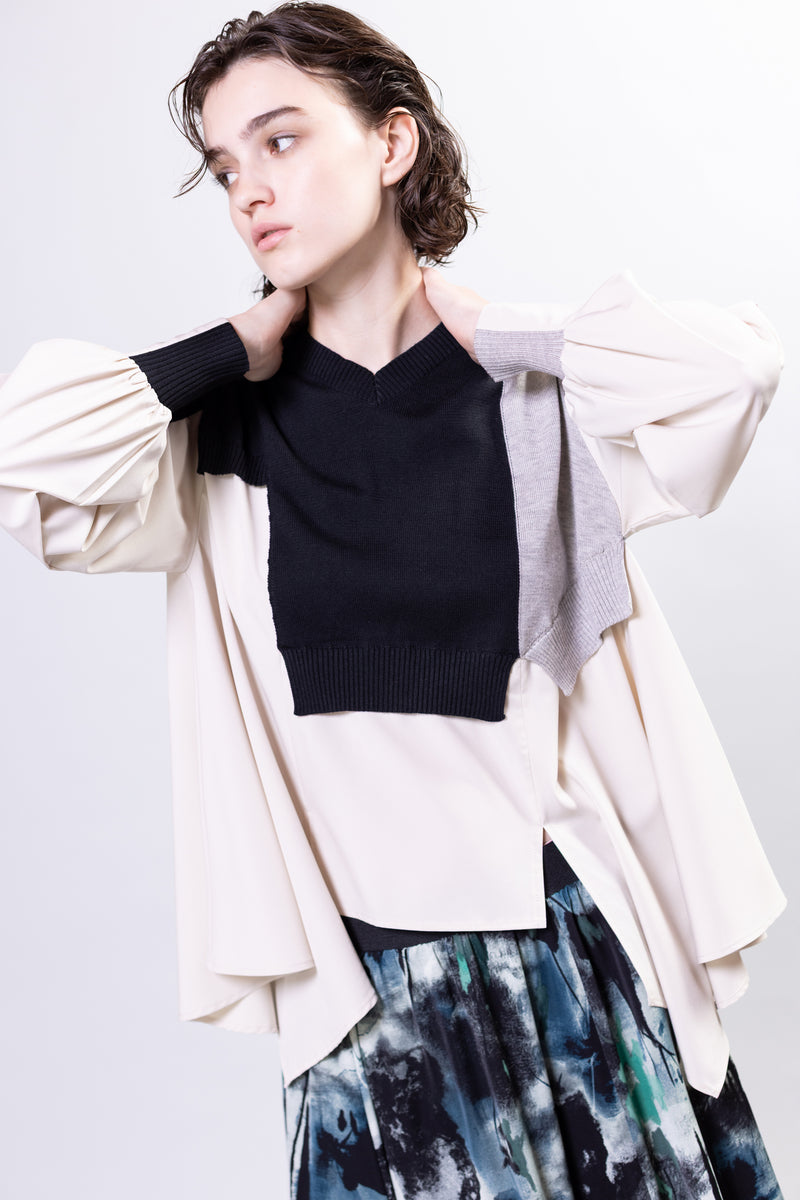 2-Way Knit Pullover