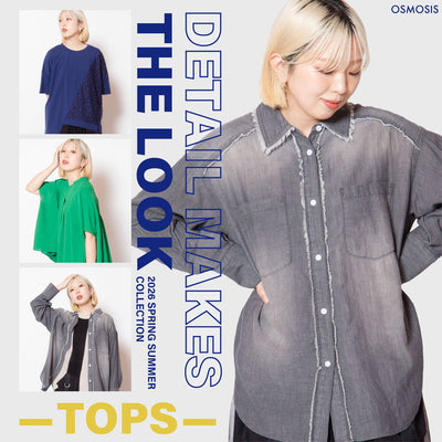DETAIL MAKES THE LOOK -TOPS-