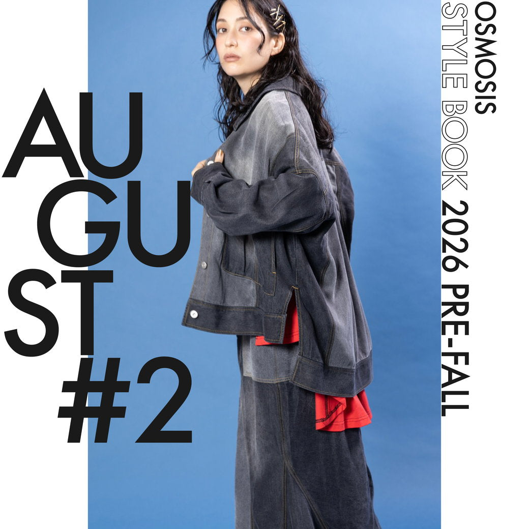 新品】オズモーシス　ジャケット　2026スプリングコレクション osmosis OSMOSIS コンテンツ – OSMOSIS・NO ID.