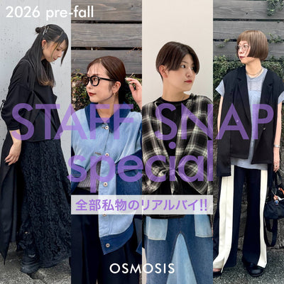 STAFF SNAP special 2026 pre-fall
