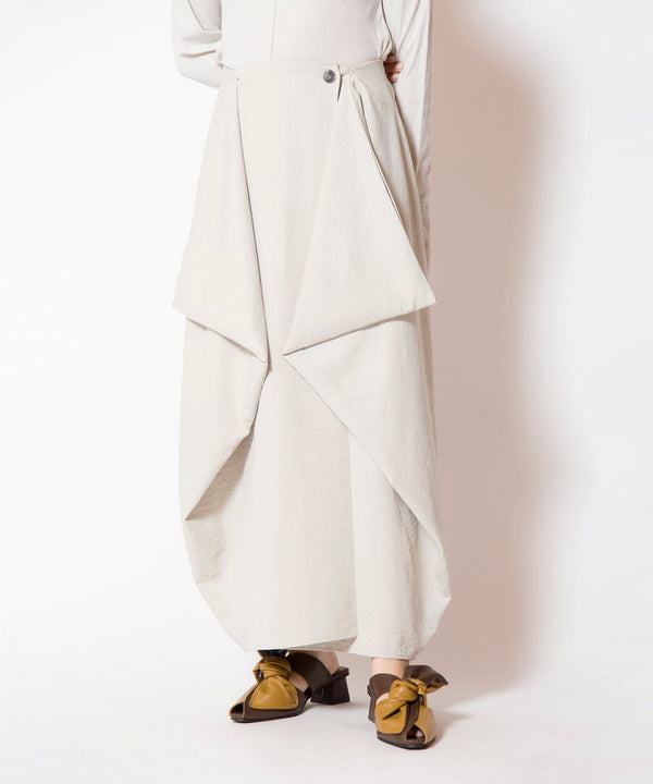 Side drape skirt