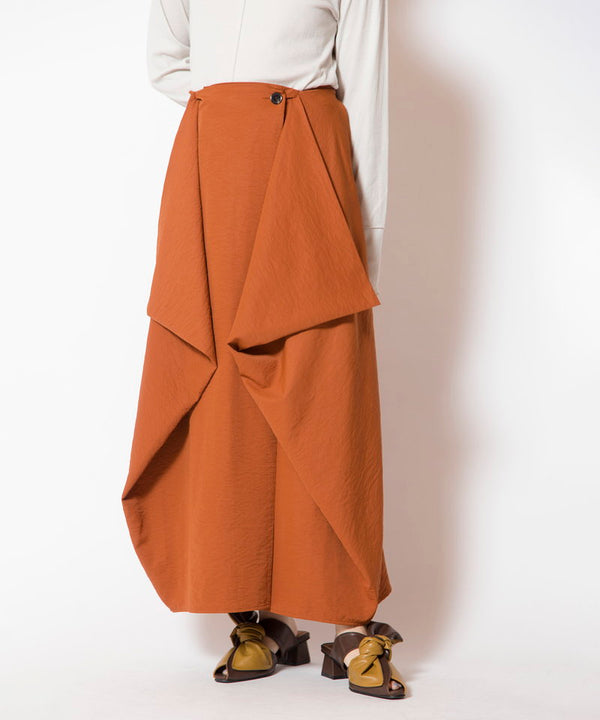 Side drape skirt