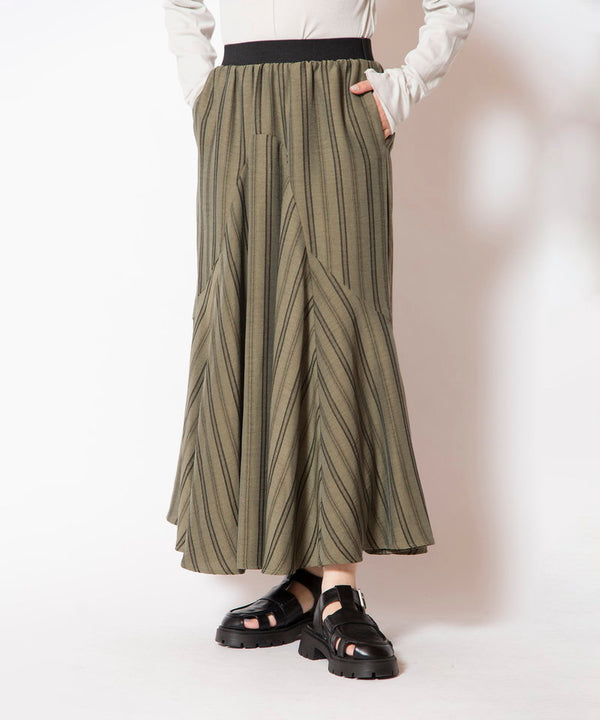 Striped Mermaid Skirt