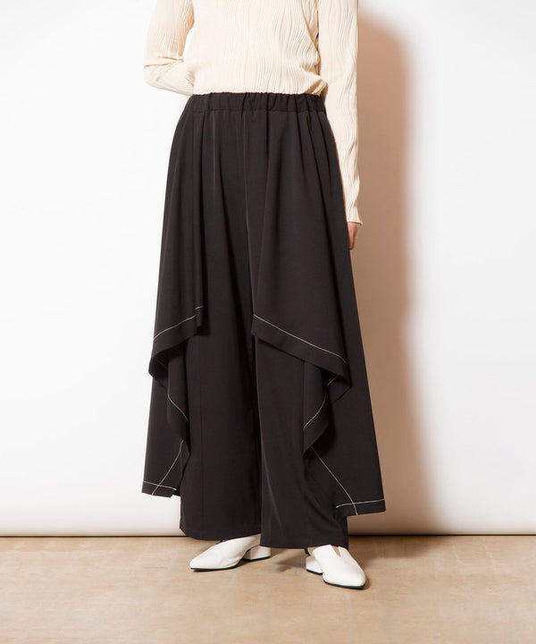 サイドレイヤードパンツ