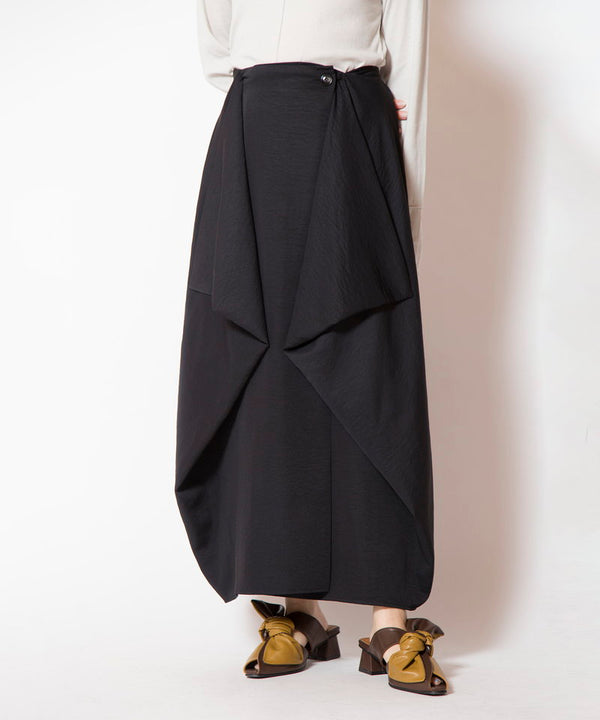 Side drape skirt