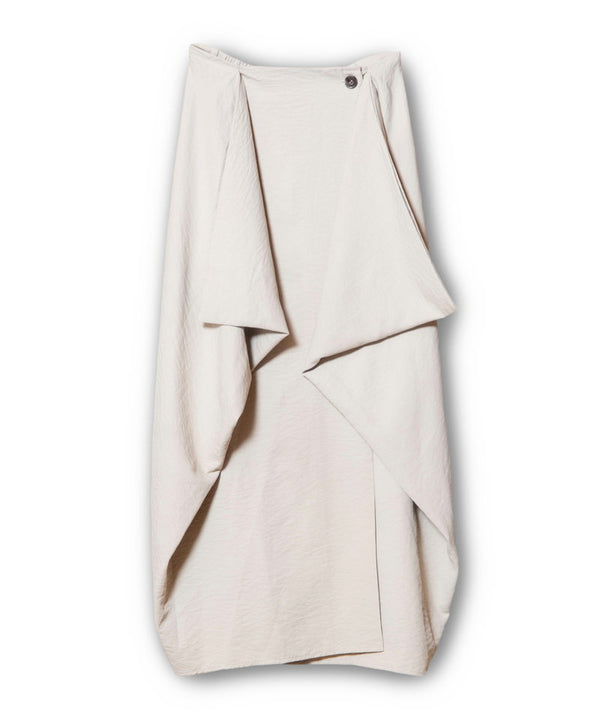 Side drape skirt