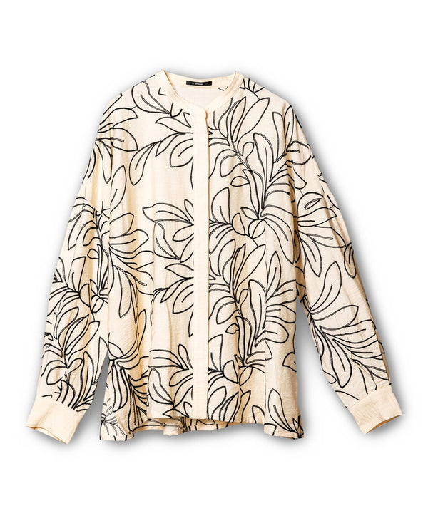 Embroidered fly shirt