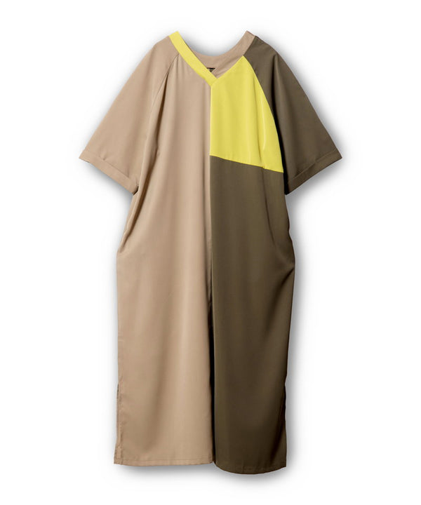 Two-tone Convertible Dress