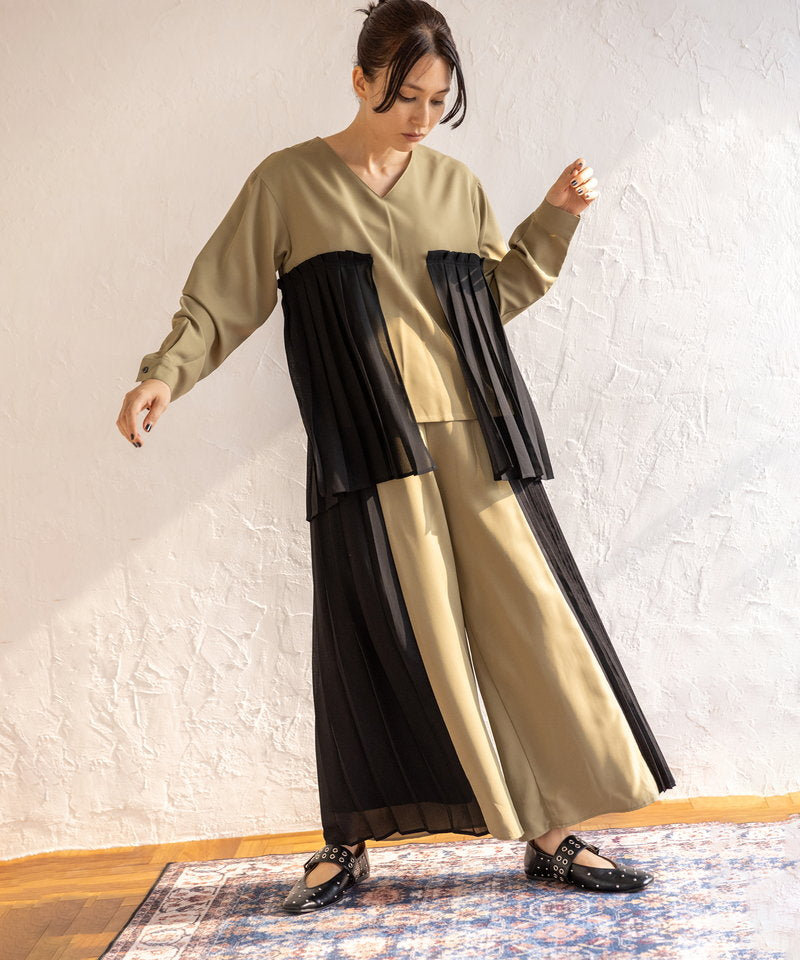 L.KHAKI styling(167cm)