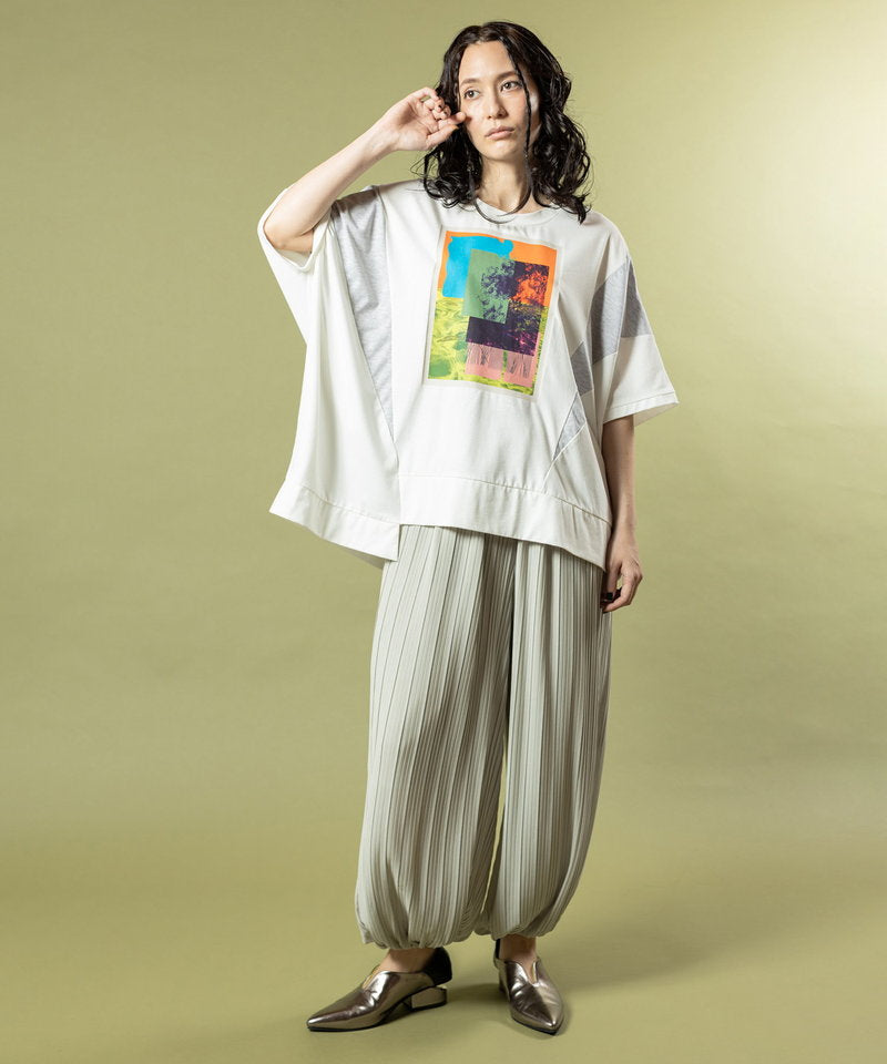 極美品！！HYKE アシンメトリーコンビTシャツ UNITED ARROWS（ユナイテッドアローズ）の「＜HYKE（ハイク
