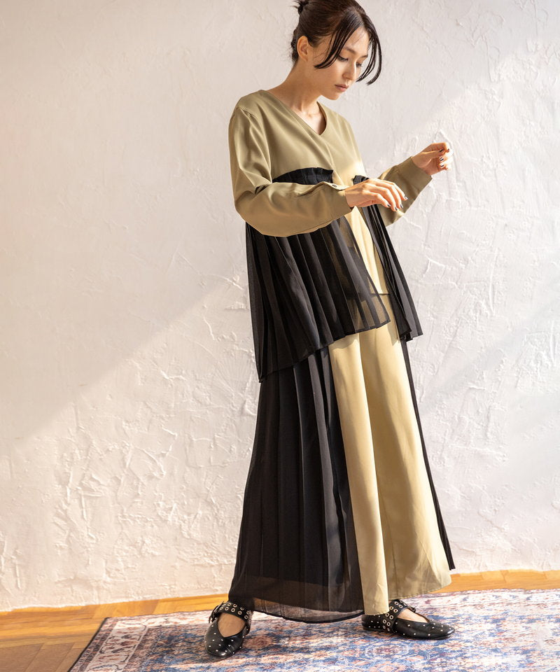 L.KHAKI styling(167cm)