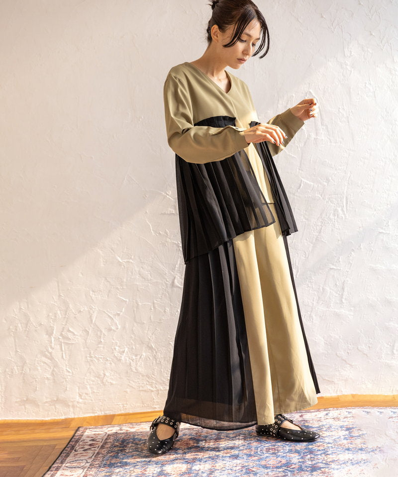 L.KHAKI styling(167cm)