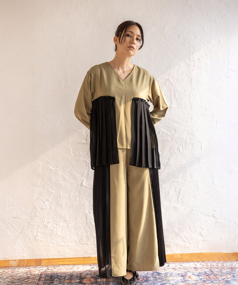 L.KHAKI styling(167cm)