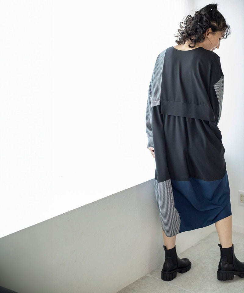 ストライプ styling(167cm)