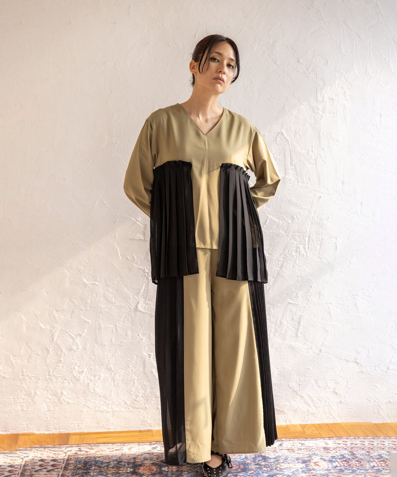 L.KHAKI styling(167cm)