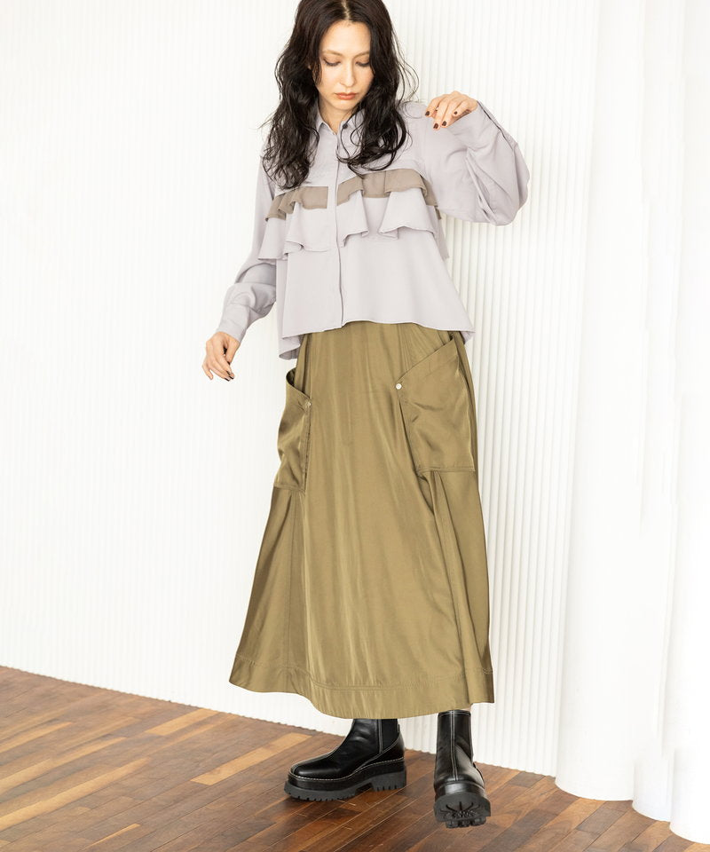 KHAKI styling(167cm)