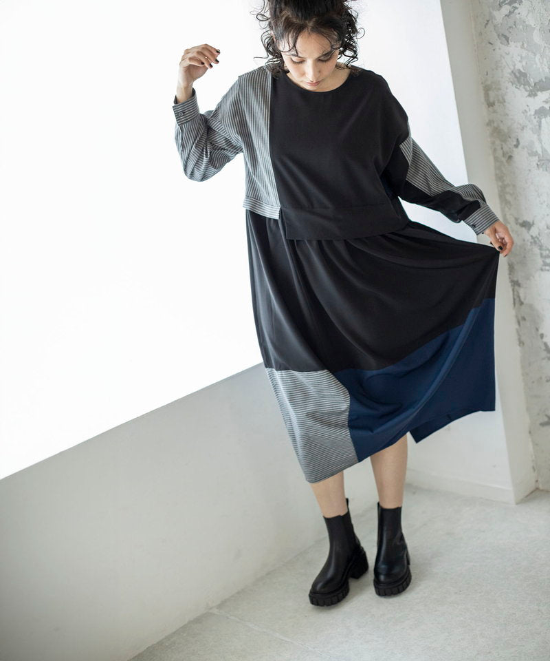 ストライプ styling(167cm)
