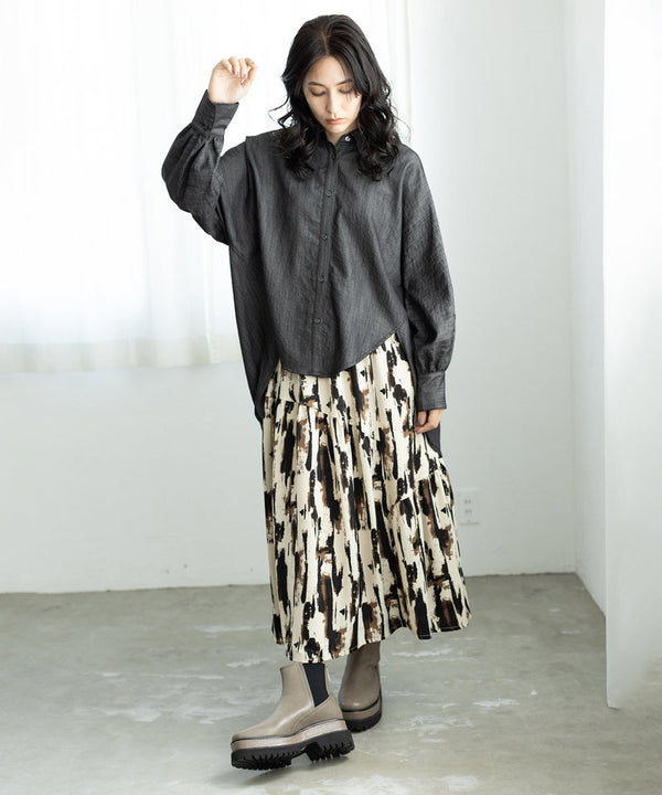 サイドゴアプラットフォームブーツ