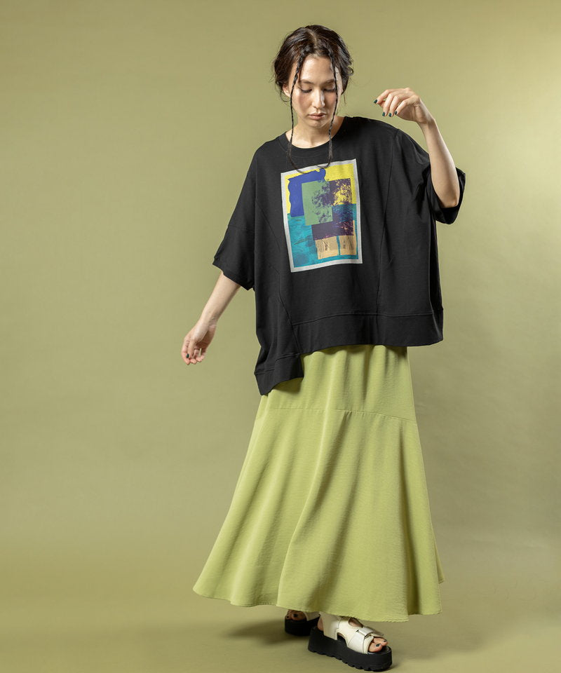 MONSE モンス アシンメトリー Tシャツ OSMOSIS｜アシンメトリーTシャツ | Rakuten Fashion(楽天ファッション