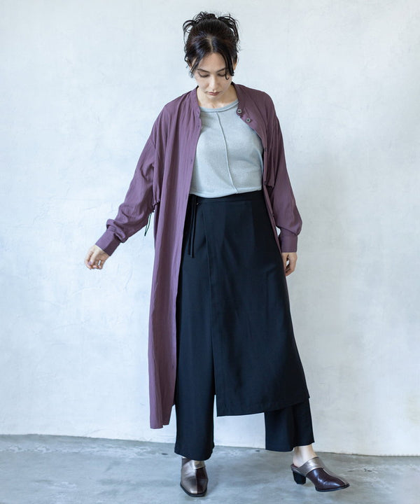 メロー切替長袖Tシャツ