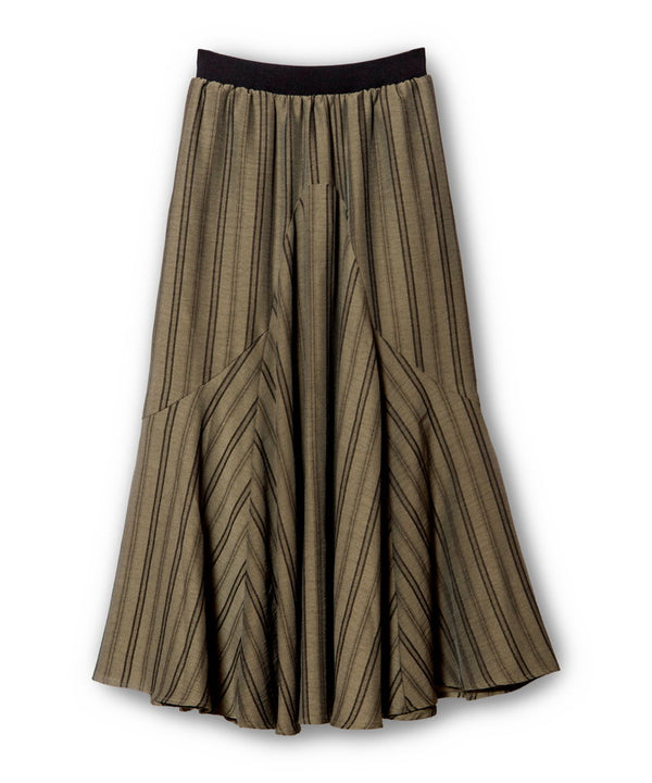 Striped Mermaid Skirt
