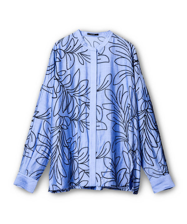Embroidered fly shirt