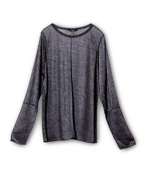 メロー切替長袖Tシャツ
