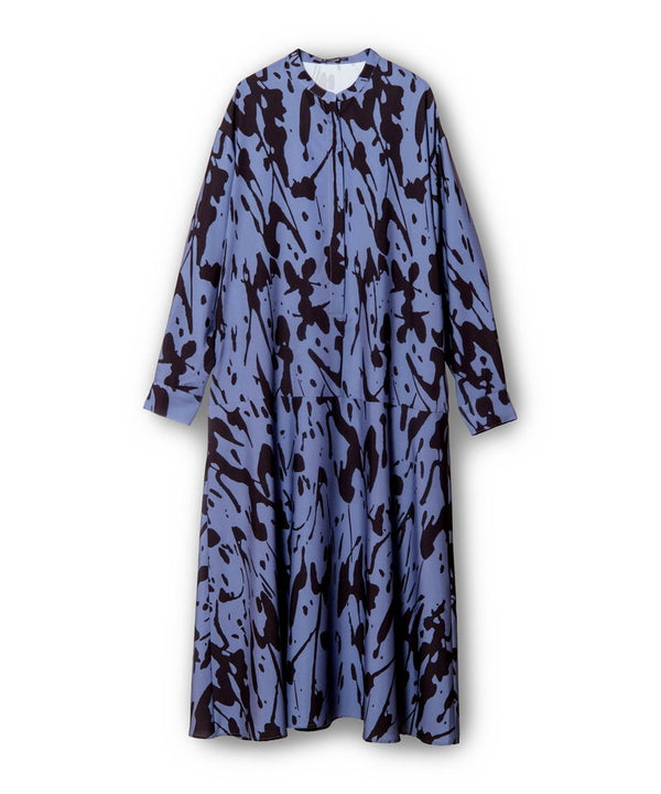 Printed mermaid dress
