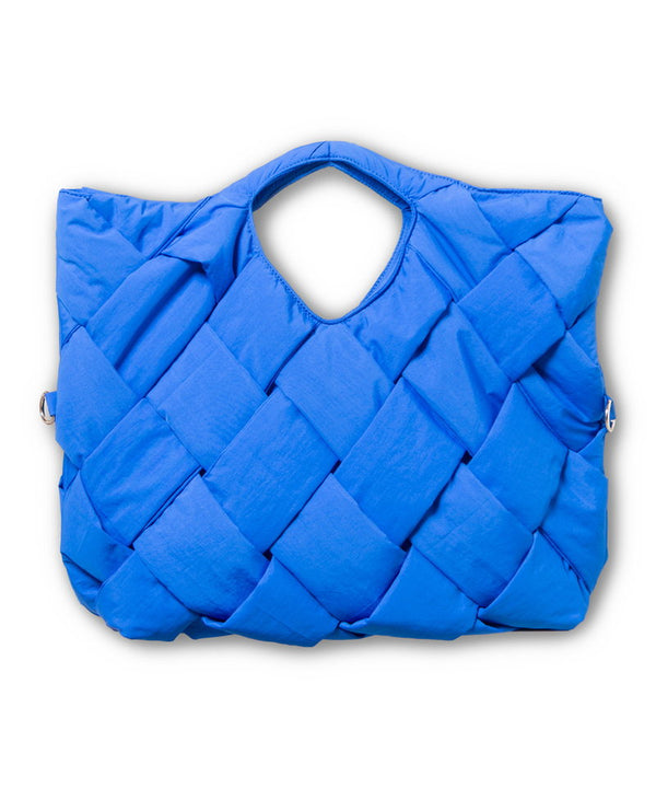 Cross knit 3-way bag