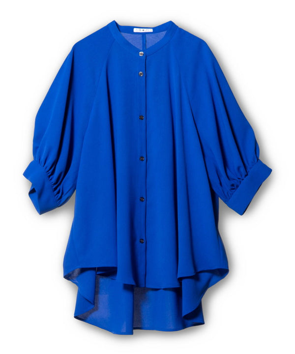 Deformed Raglan Gather Blouse