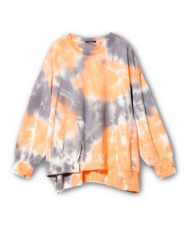 Tie-Diamond Asymmetrical Pullover