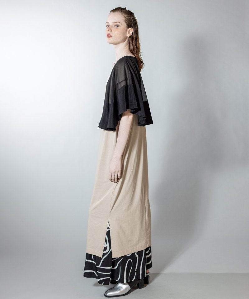 BEIGE×BLACK styling