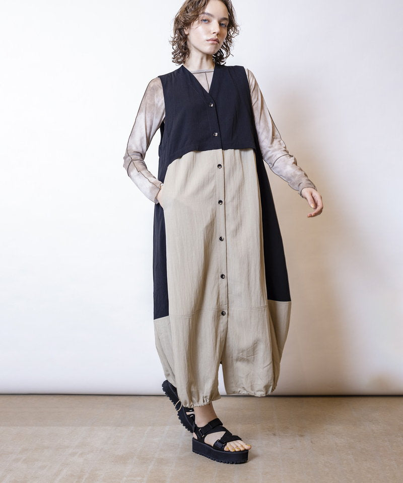 BEIGE×BLACK styling