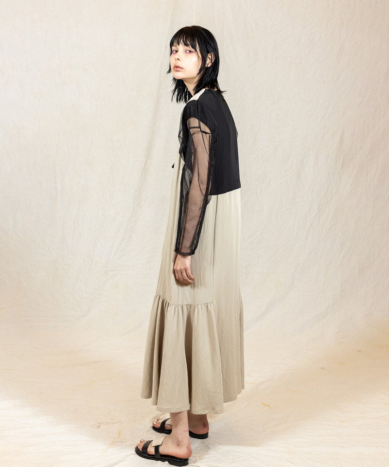 L.BEIGE×BLACK styling
