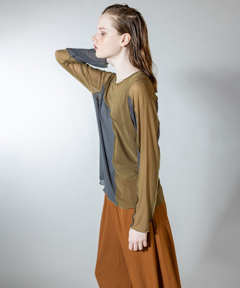 KHAKI×D.GRAY styling