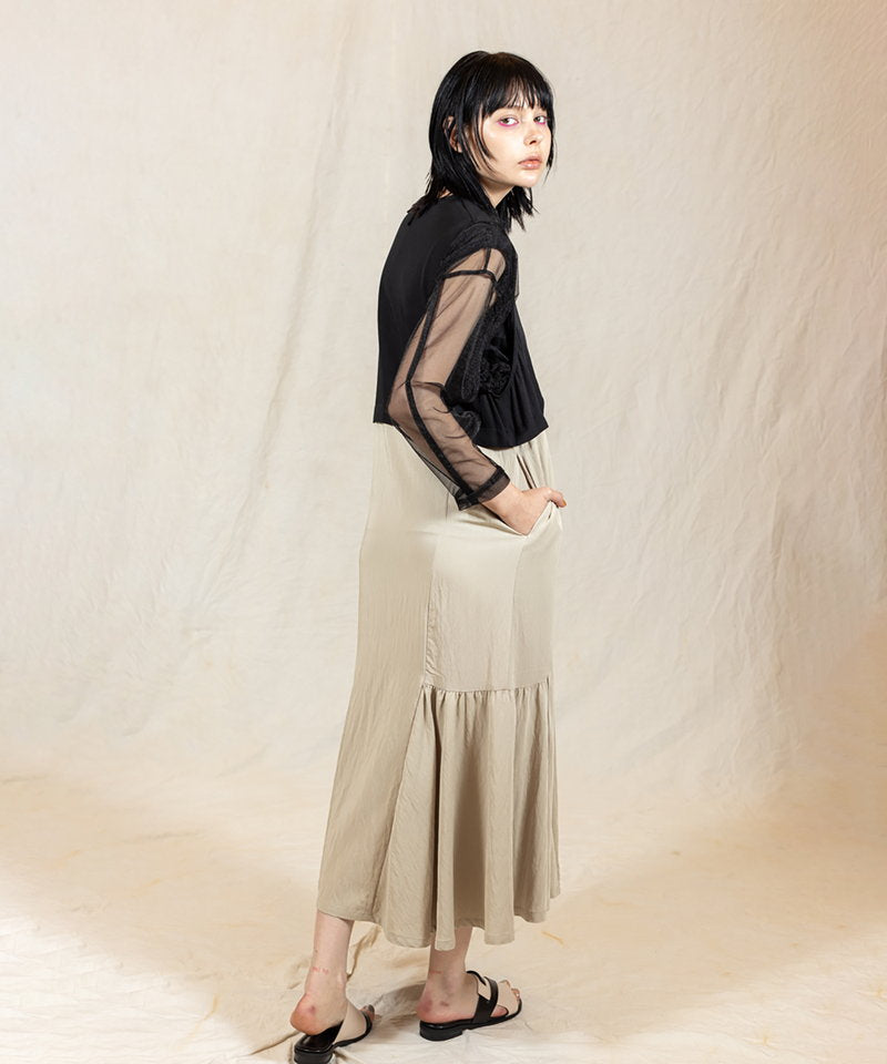 L.BEIGE×BLACK styling