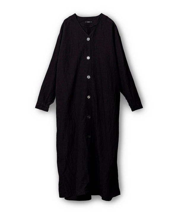 Back gathered light coat