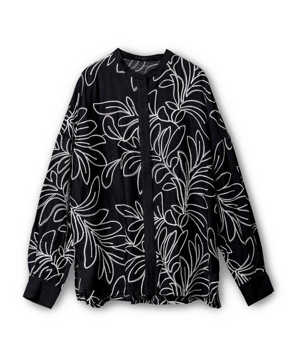 Embroidered fly shirt