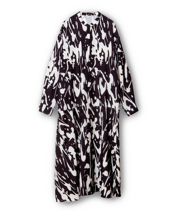 Printed mermaid dress