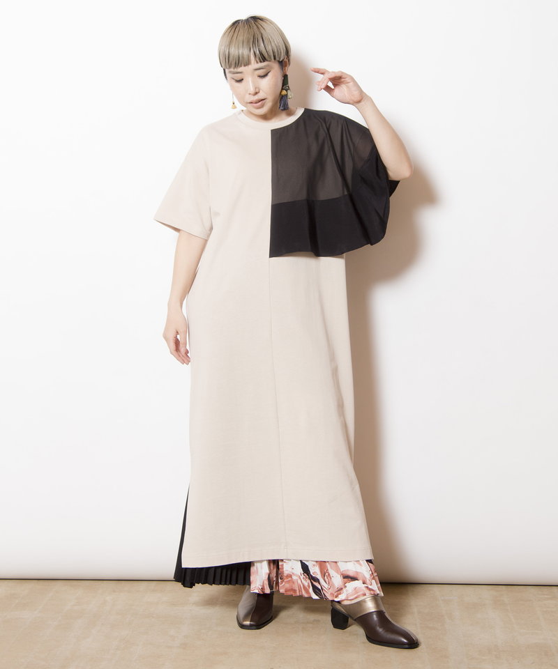 BEIGE×BLACK styling(158cm)