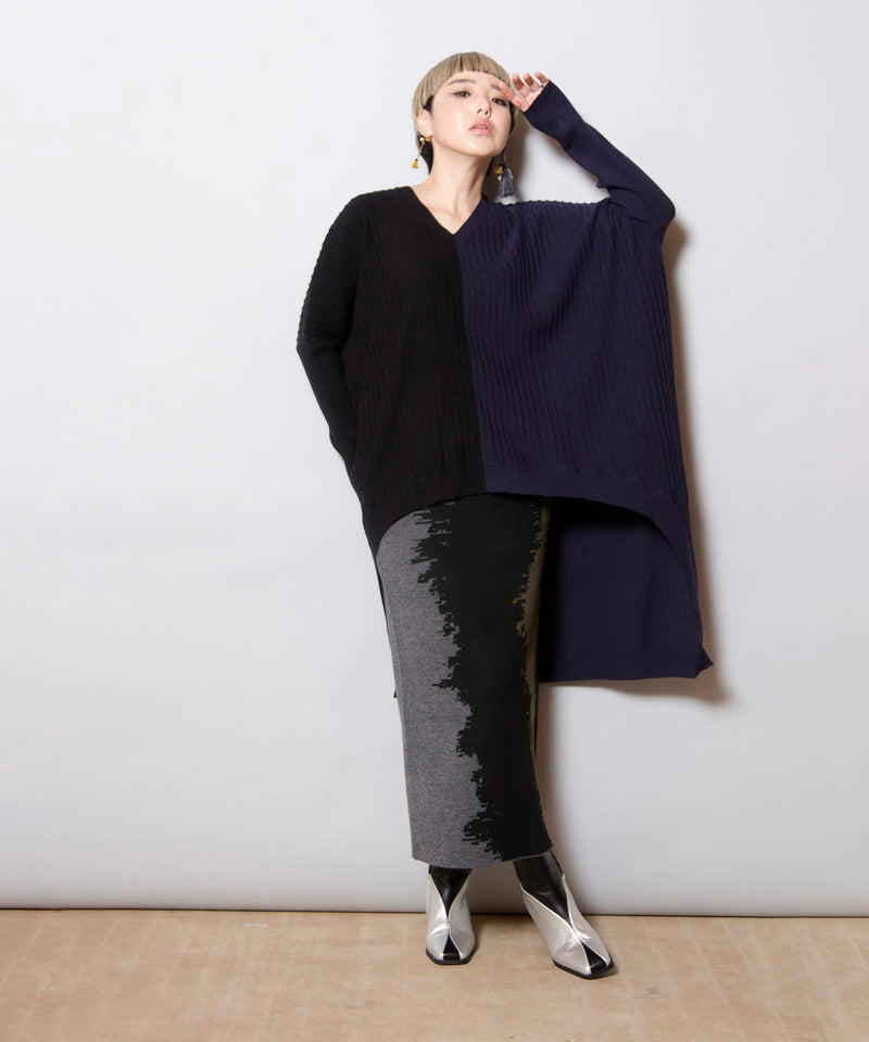 NAVY×BLACK styling(158cm)