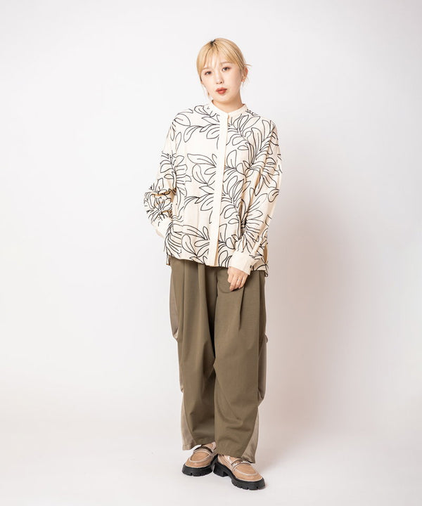Embroidered fly shirt