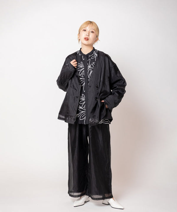 シアーレイヤードジャケット