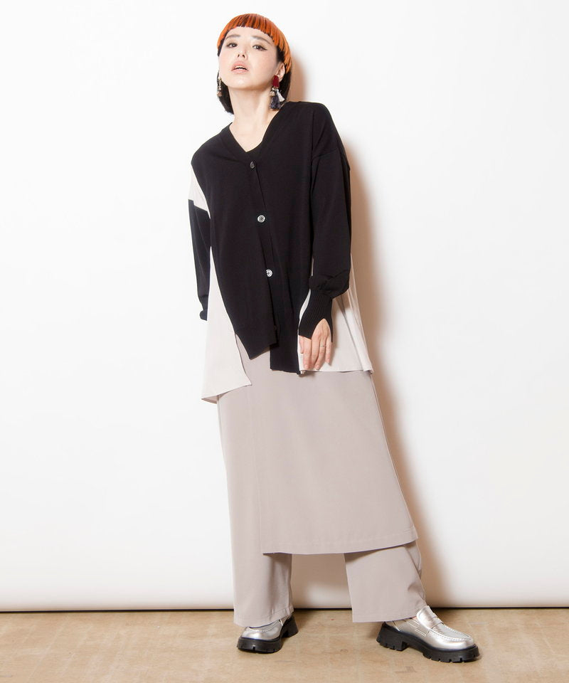 【JULIUS】20S/S レイヤードパンツ【ブラック:サイズ1】 レイヤードパンツ – OSMOSIS・NO ID.