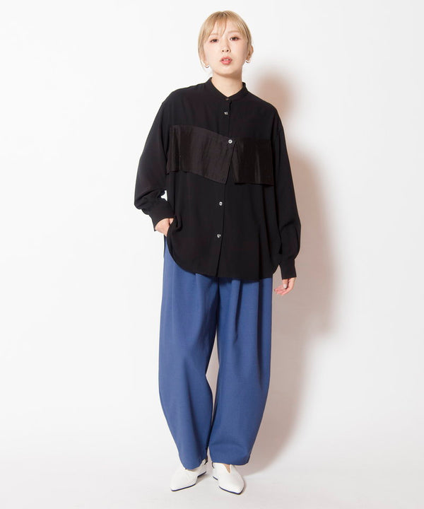 Layered shirt blouse