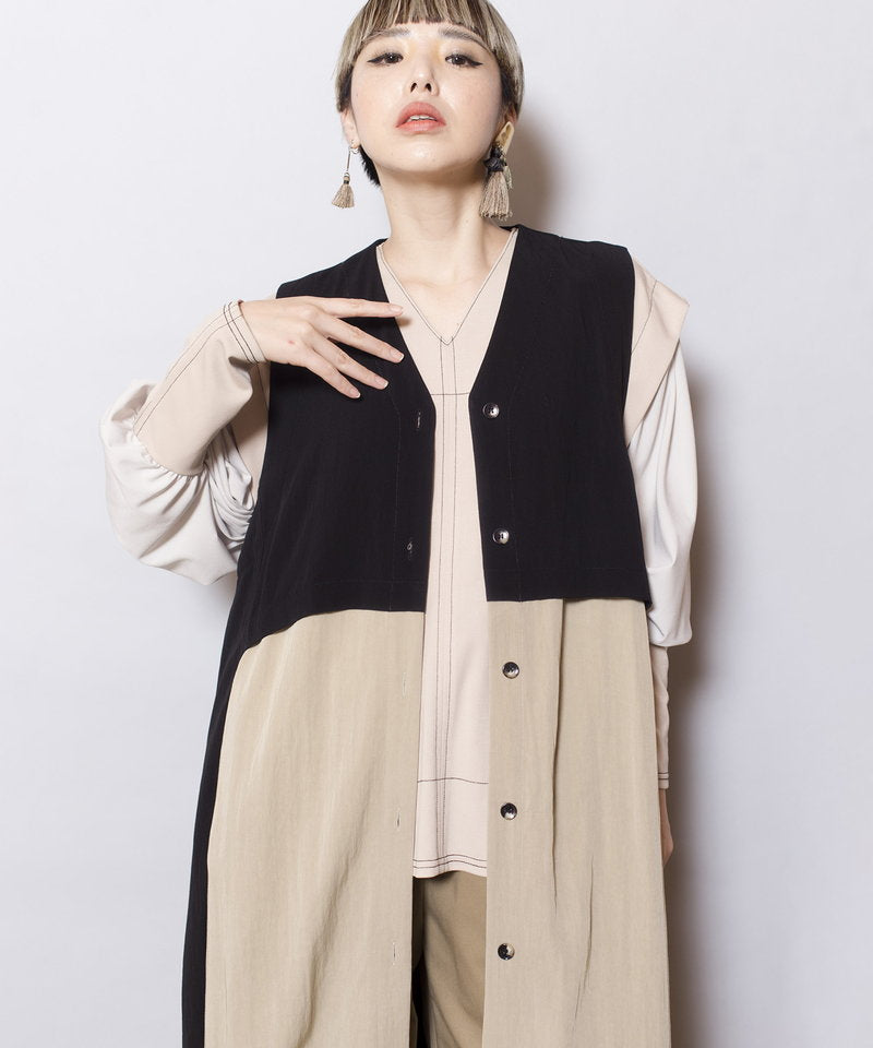 BEIGE×BLACK styling(158cm)