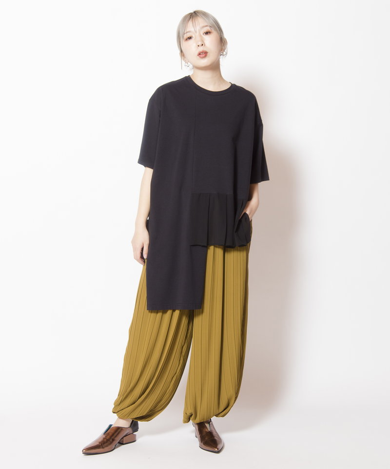 アシンメトリー切替Tシャツ – OSMOSIS・NO ID.
