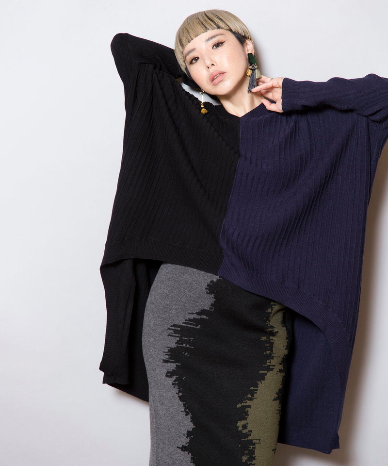 NAVY×BLACK styling(158cm)