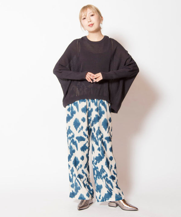 Switch dolman knit pullover