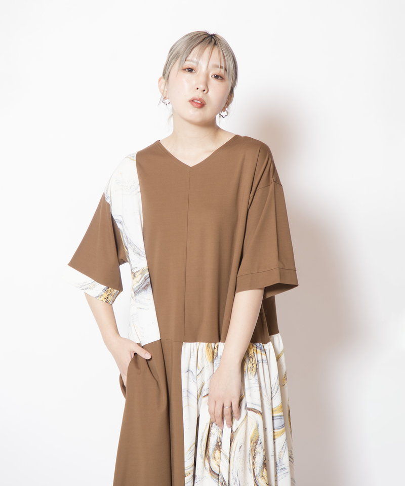 BROWN KHAKI styling(159cm)